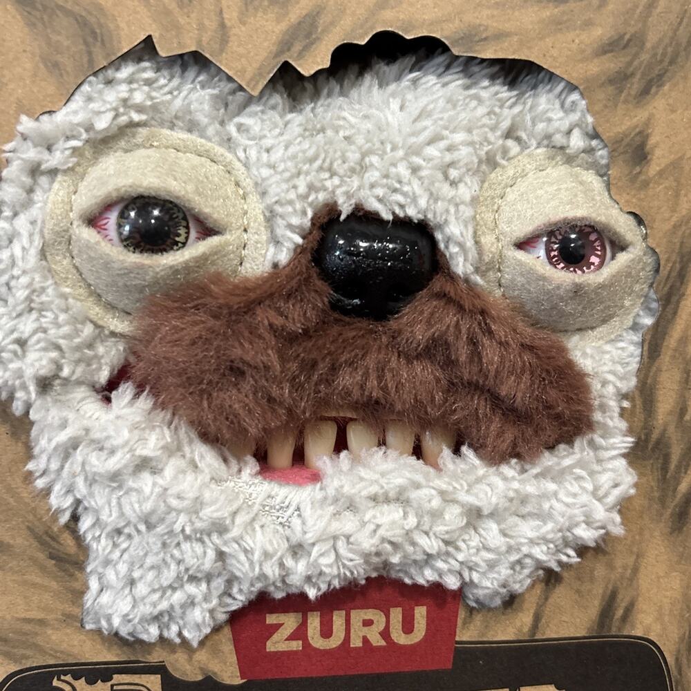 Fuggler x Zuru | Hairy Fuggs Old Tooth | Brand New Grey Funny Ugly Monster VHTF - Picture 2 of 7